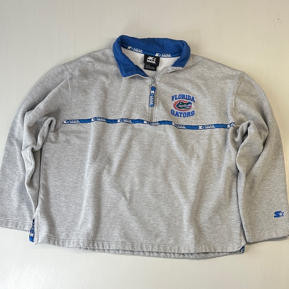 Starter University of Florida Gators Quarter Zip Sweater